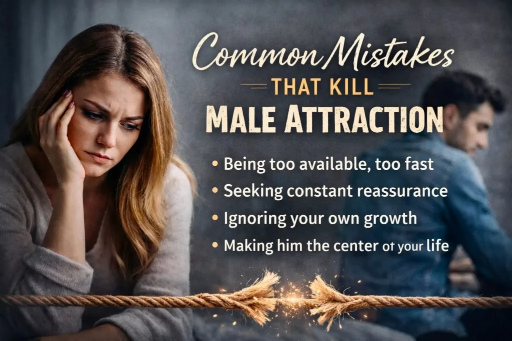 Common Mistakes That Kill Male Attraction