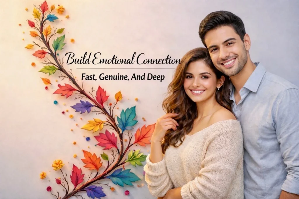 build emotional connection make him fall in love couple image
