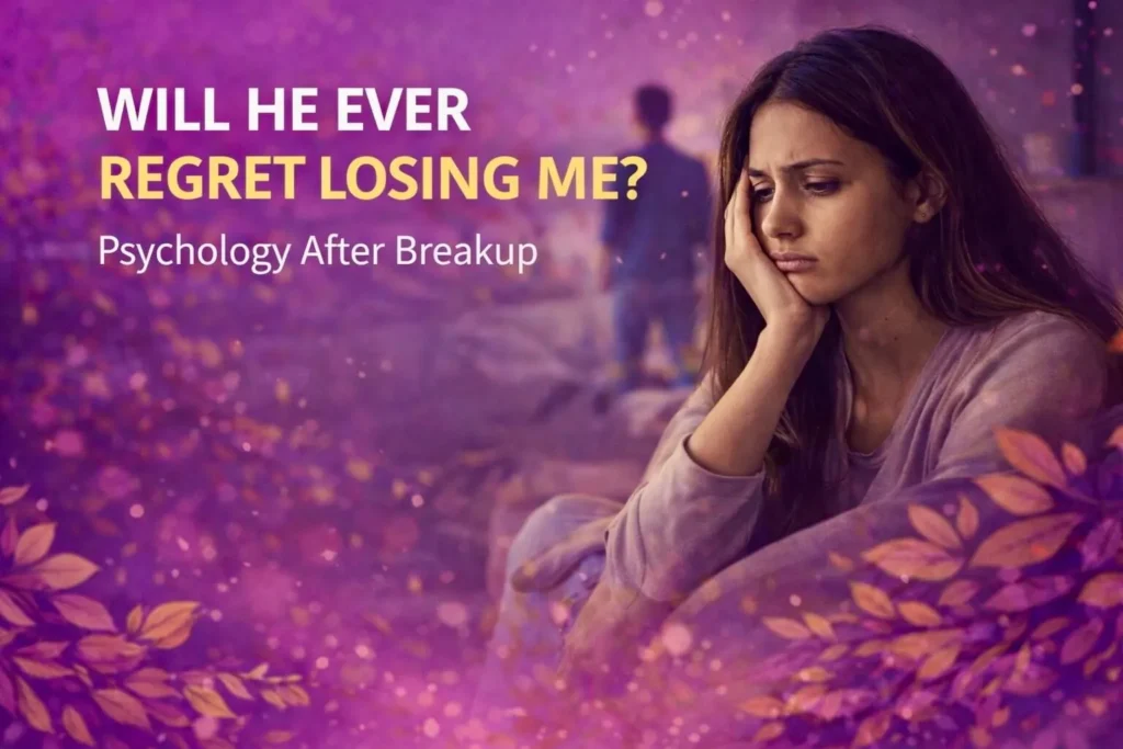 Will he regret losing me breakup psychology image