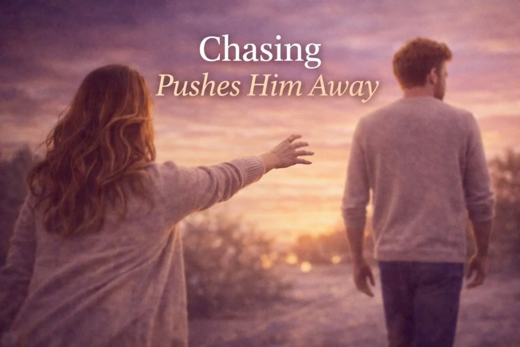 Why Chasing Him Kills Attraction