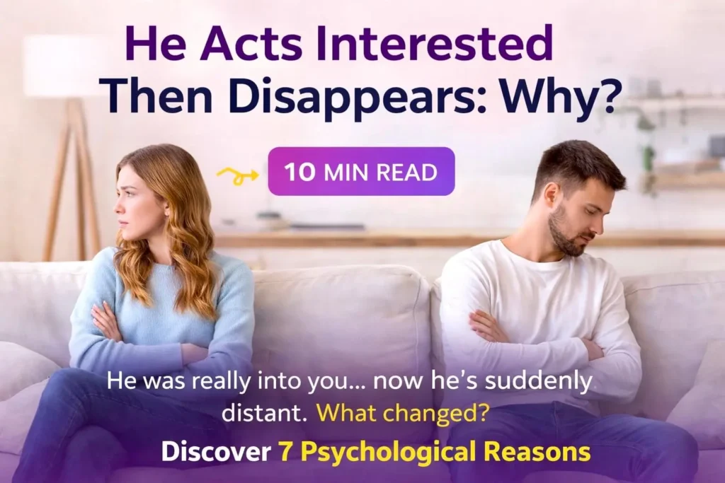 He acts interested then disappears why men pull away suddenly psychology explained relationship advice
