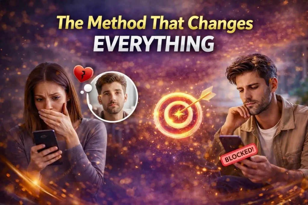 woman worried after breakup and man ignoring phone blocked no contact mistakes and emotional attraction psychology method