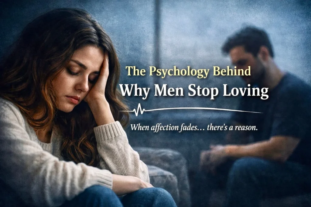 couple emotional disconnect man losing interest relationship psychology why men stop loving