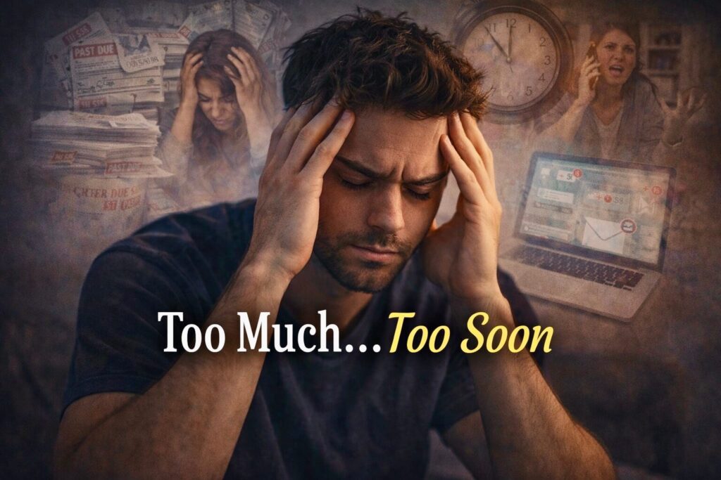 emotional pressure in relationship causes men to pull away