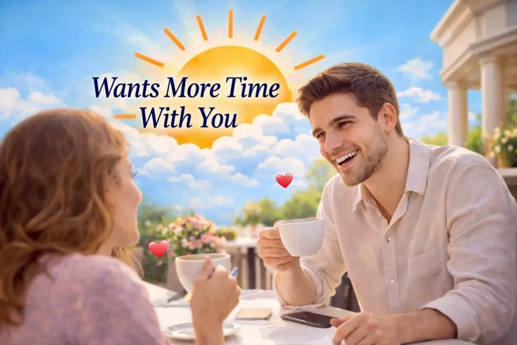 He Wants to Spend More Time With You