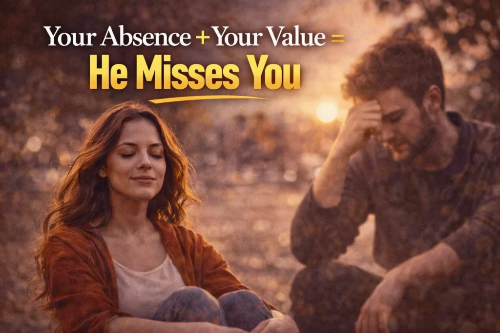 YOUR ABSENCE HE MISS YOU