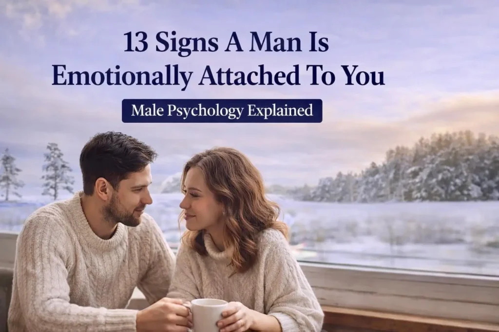 clear signs a man is emotionally attached to you