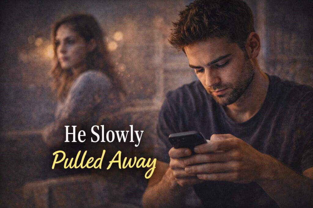 man slowly pulling away behavior emotional disconnection signs
