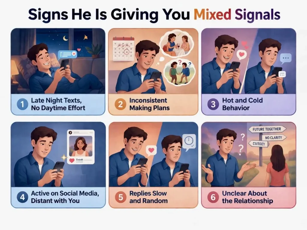 Signs He Is Giving You Mixed Signals