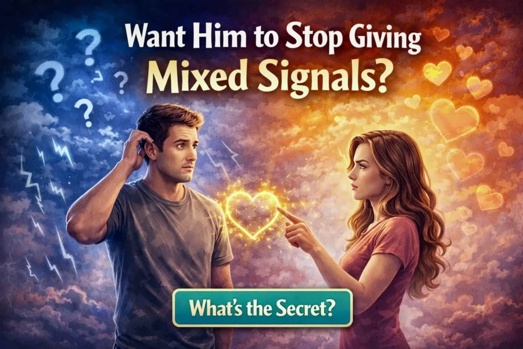 want him to stop giving mixes signals