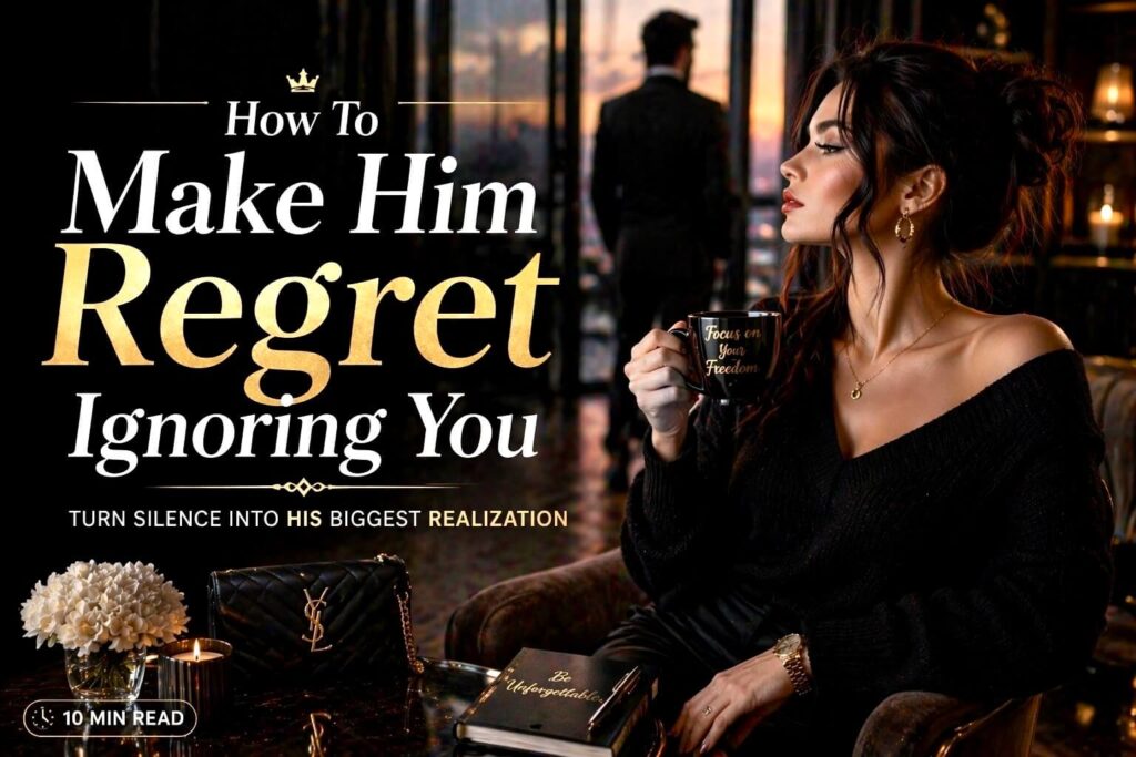 What to say to make him regret ignoring you blog section showing confident responses, emotional intelligence, and boundary-setting techniques