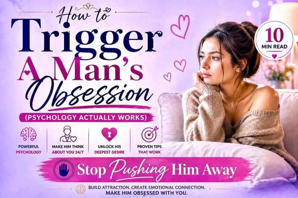 woman thinking deeply with romantic background showing how to trigger a man’s obsession using psychology