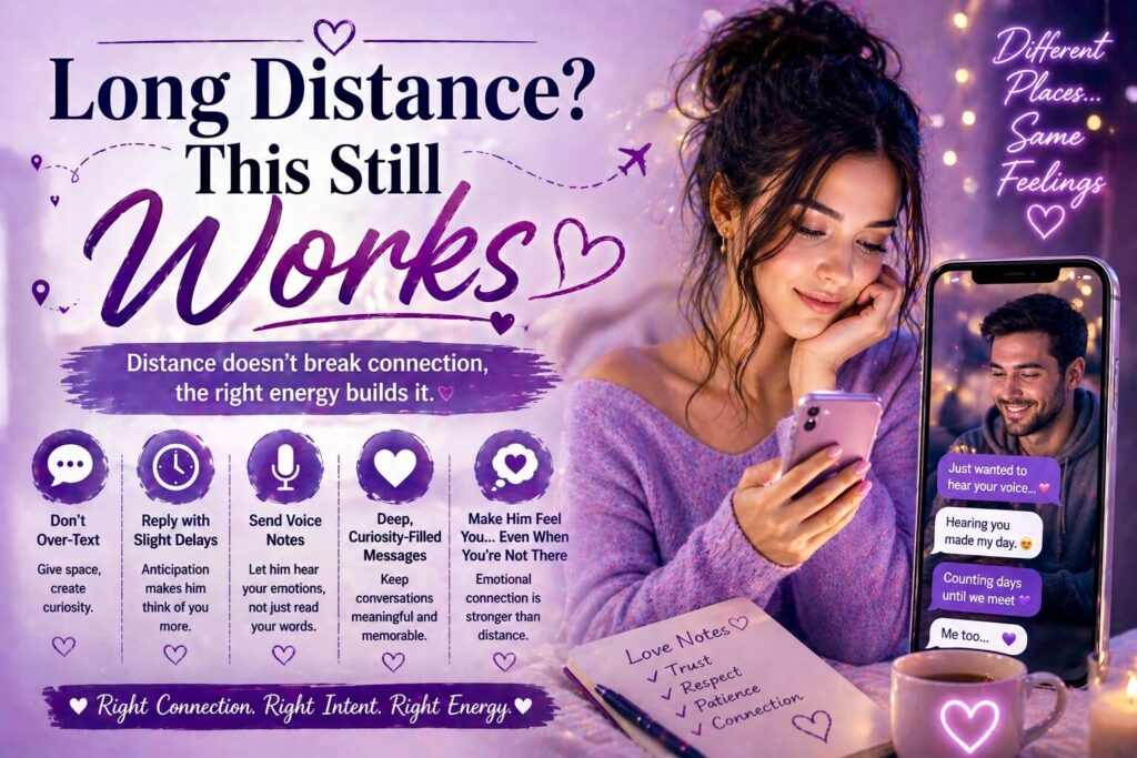 how to maintain attraction and emotional connection in long distance relationships