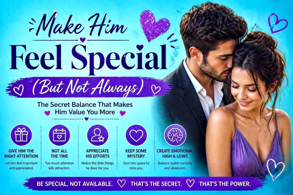 couple bonding scene showing how to make a man feel special without losing mystery and attraction