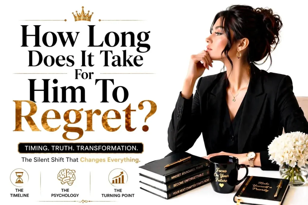 How long does it take for him to regret ignoring you blog section explaining emotional distance, no contact, and attraction timing psychology