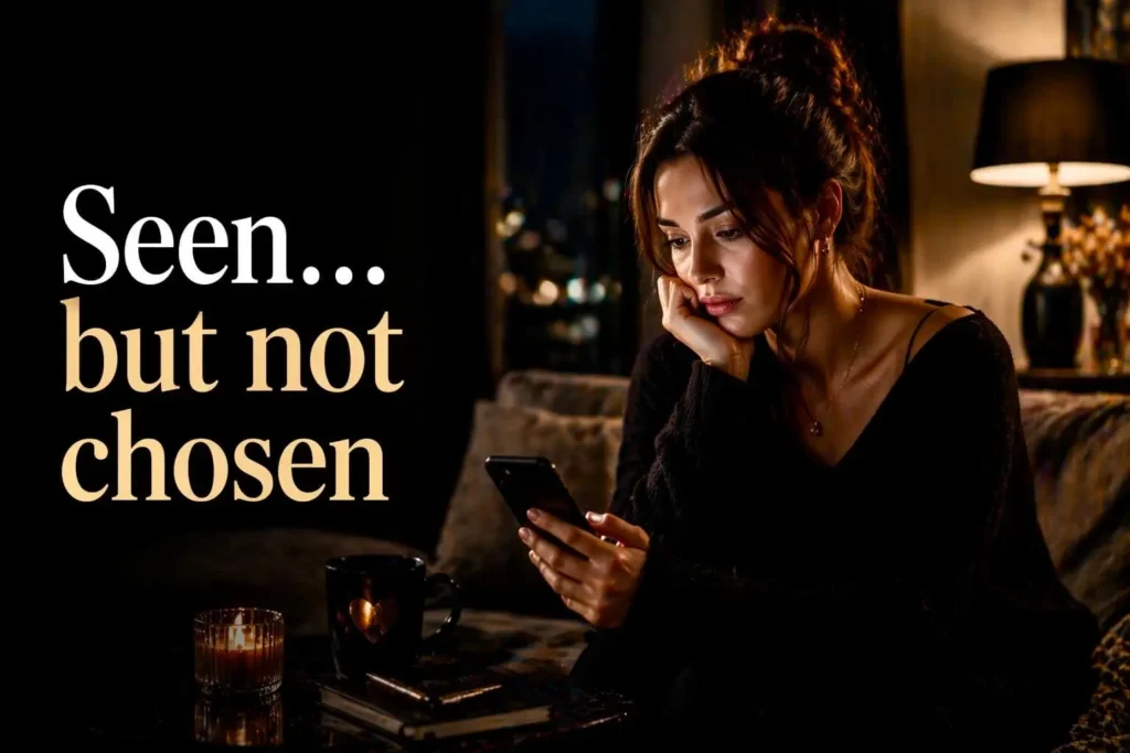 feeling ignored in relationship seen but not chosen emotional pain love psychology woman sad