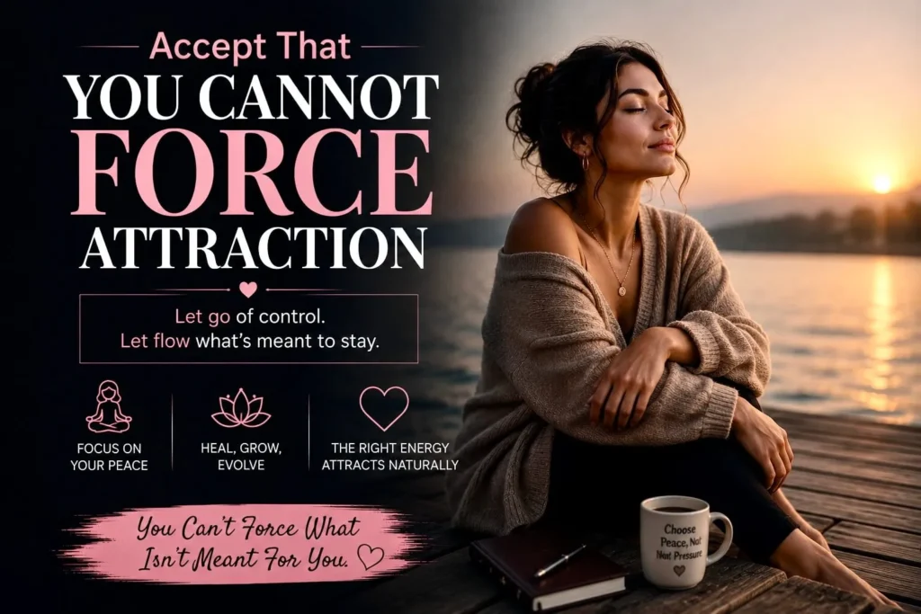 peaceful confident woman emotional healing
