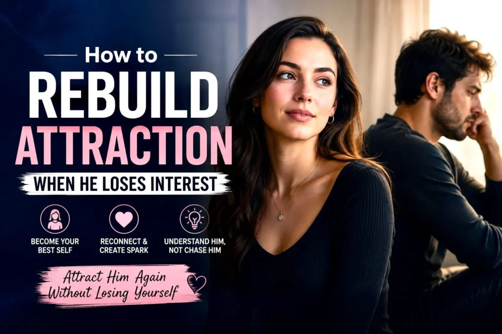 How to Rebuild Attraction When He Loses Interest