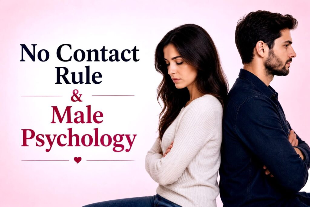 No contact rule and male psychology emotional attraction advice for women
