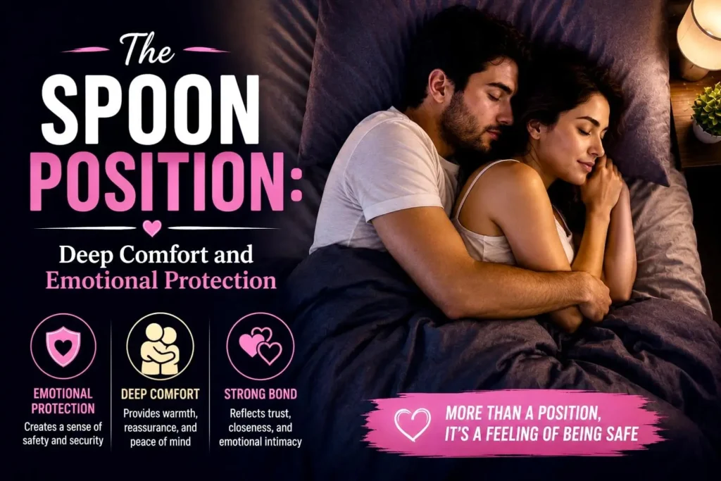 The spoon sleeping position meaning deep comfort emotional protection and strong relationship bond