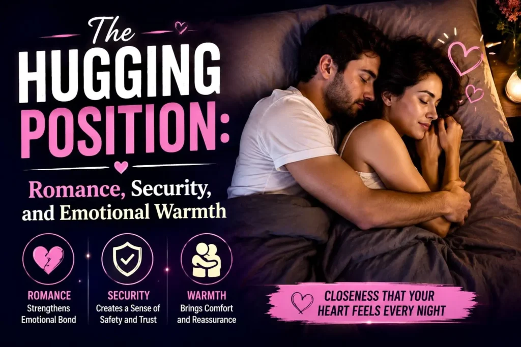 The hugging sleeping position showing romance security and emotional warmth in relationships