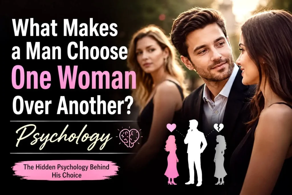 What makes a man choose one woman over another psychology and emotional attraction explained