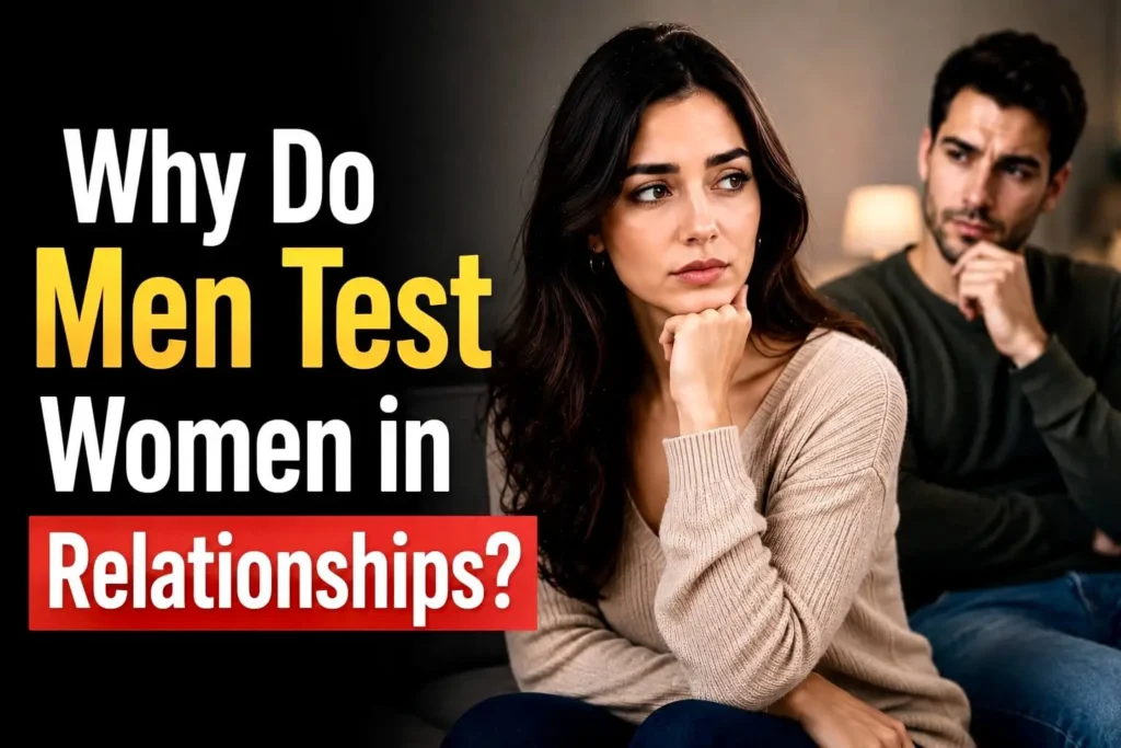 Why men test women in relationships male psychology trust loyalty and compatibility