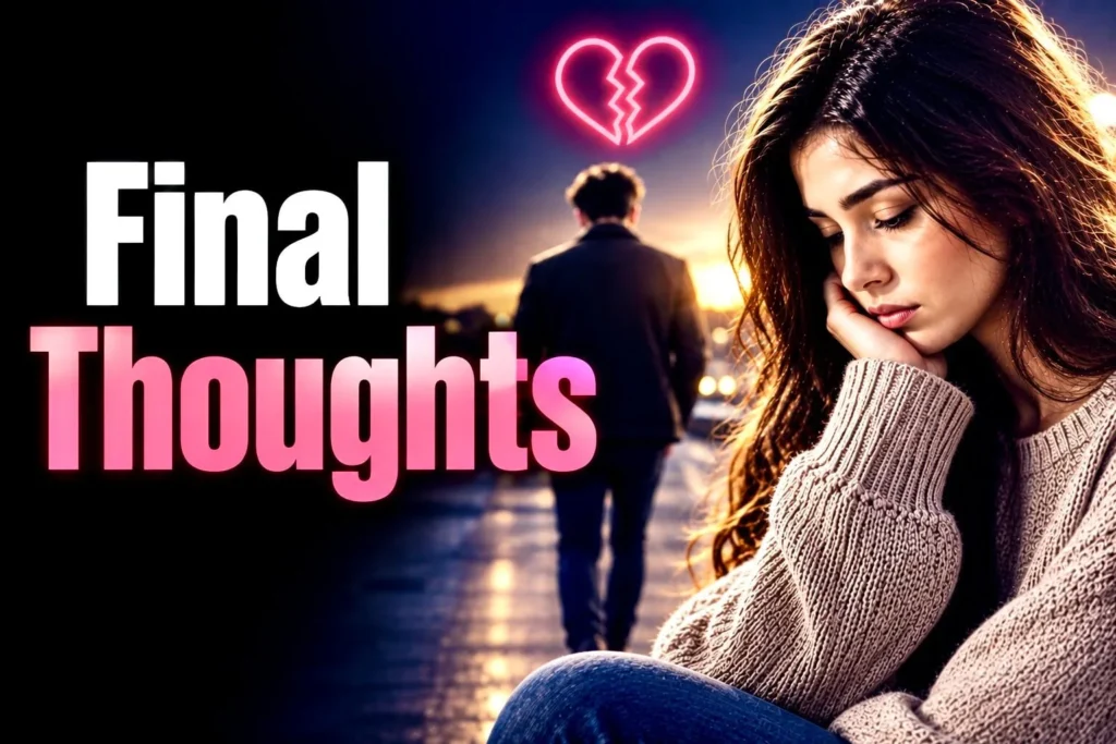 Final Thoughts on Why Men Ghost Women They Like and the Psychology Behind Ghosting