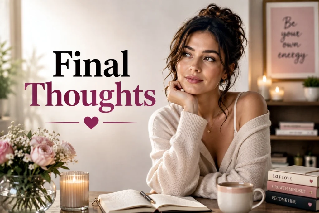 Final Thoughts – What Makes a Woman Irresistible: 15 Psychology Signs