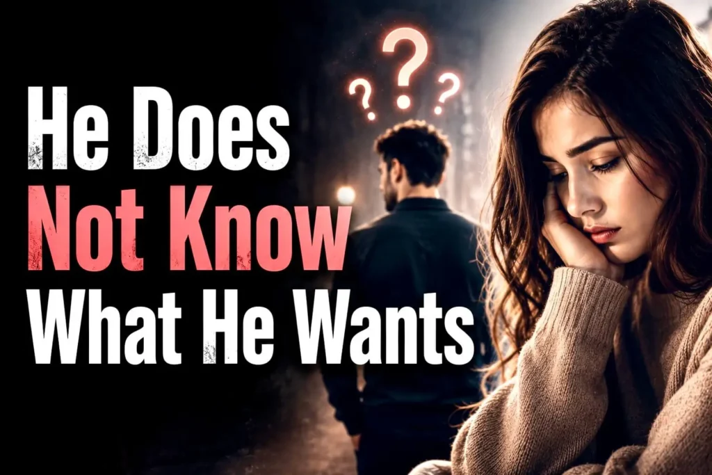 He Does Not Know What He Wants – Why Men Become Confused in Relationships