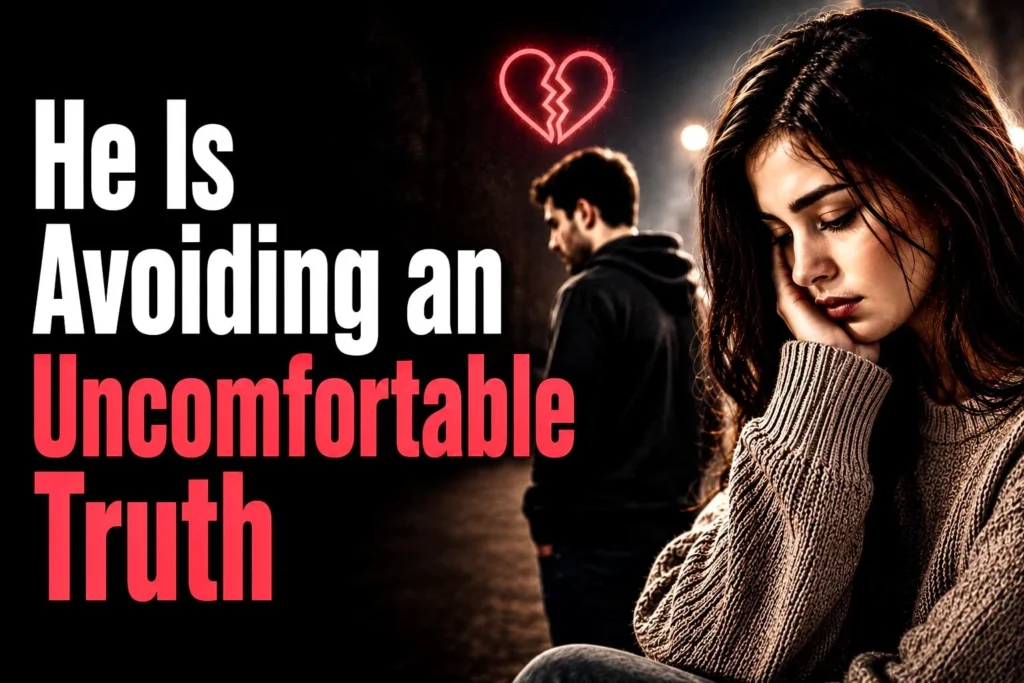 He Is Avoiding an Uncomfortable Truth – Why Men Ghost Women They Like