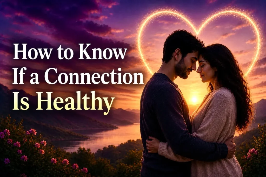 Couple representing a healthy and emotionally secure relationship