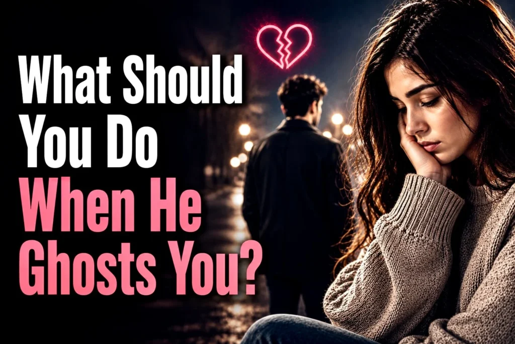 What Should You Do When He Ghosts You? – Healthy Ways to Respond to Ghosting