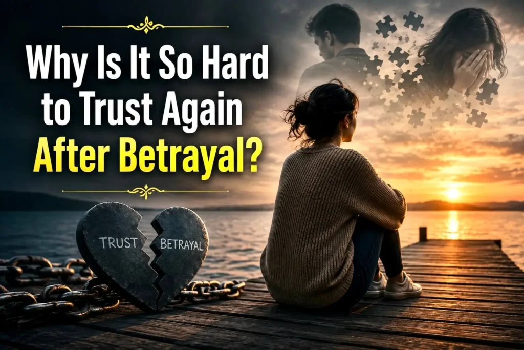 Why it is hard to trust again after betrayal and emotional heartbreak