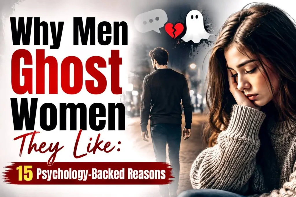 Why Men Ghost Women They Like: 15 Psychology-Backed Reasons